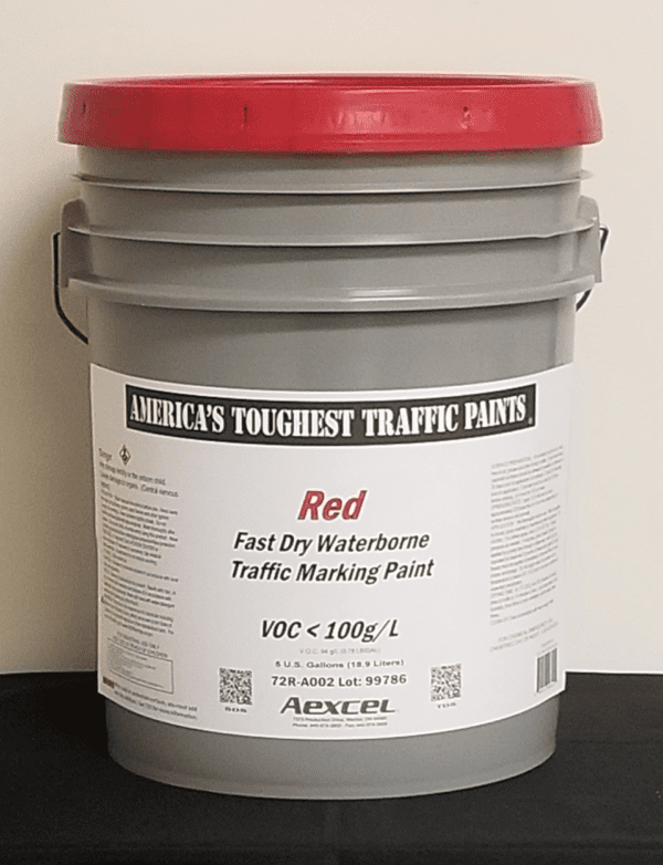 RED WATER BASE PAINT